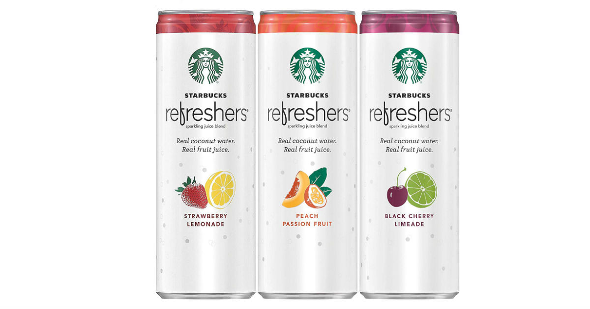 Starbucks Refreshers 12-Pack ONLY $12.58 on Amazon