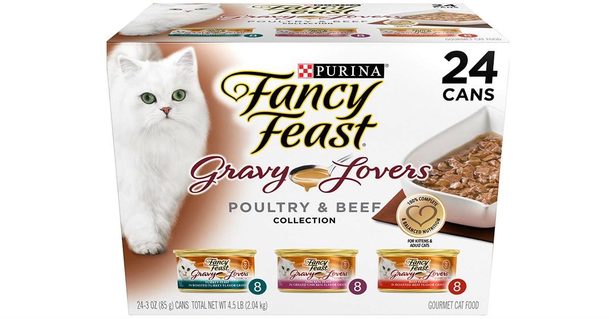Purina Fancy Feast Wet Cat Food 24 Pk $9.97 Shipped (Reg $16.79)