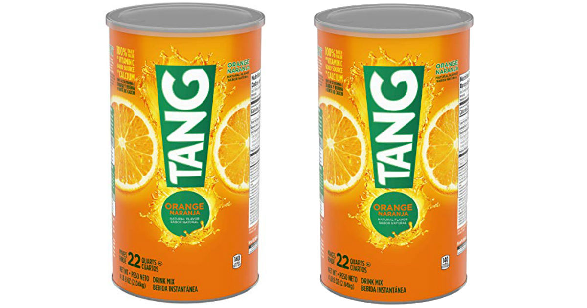Tang Orange Powdered Drink Mix 72oz Jars ONLY 5.29