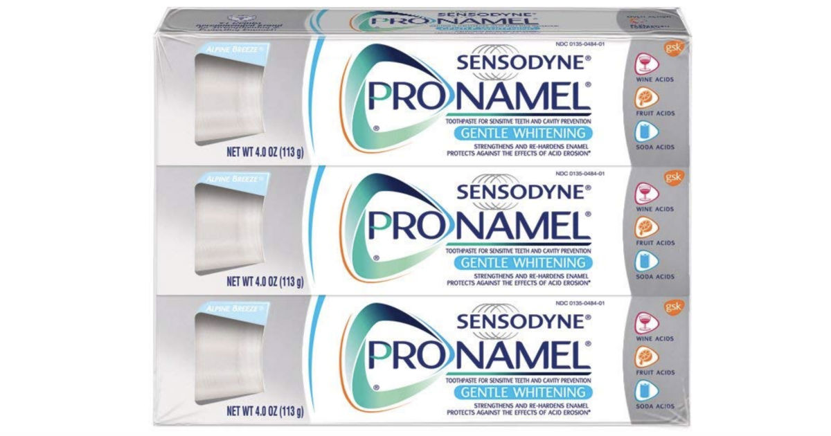 Sensodyne Pronamel Toothpaste 3Pack ONLY 11.25 Shipped Daily Deals