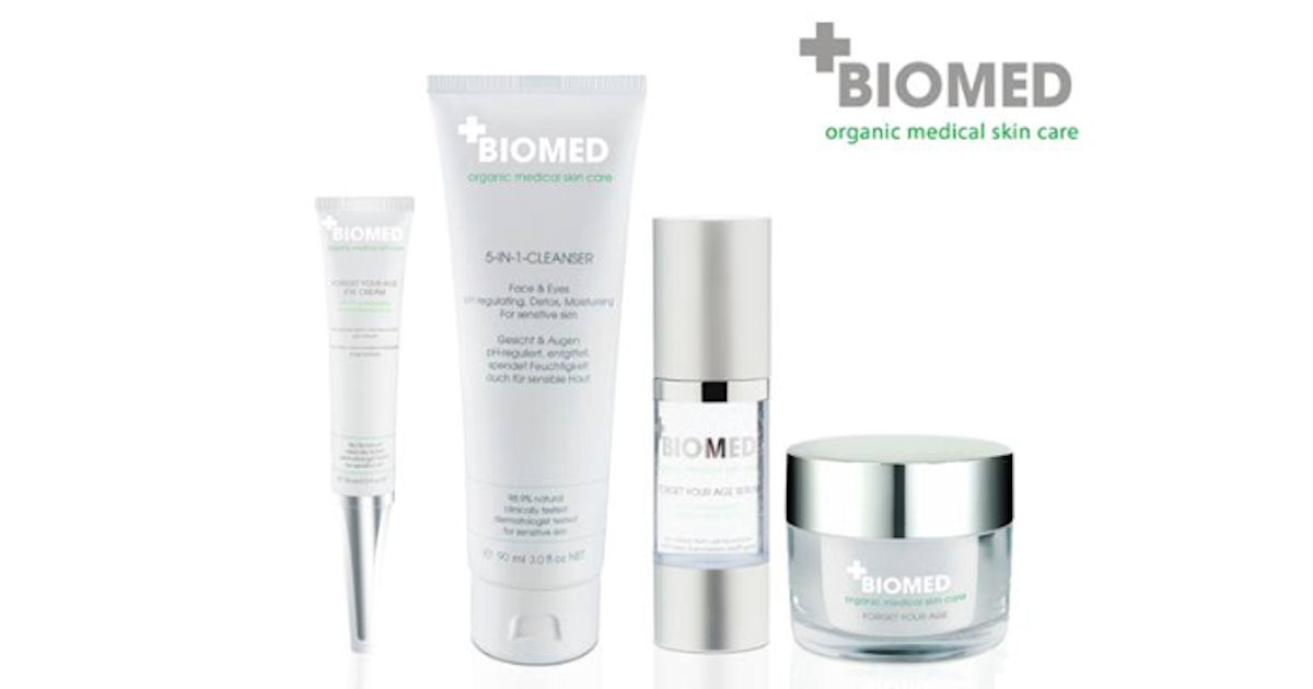 FREE Biomed Organics Skincare.