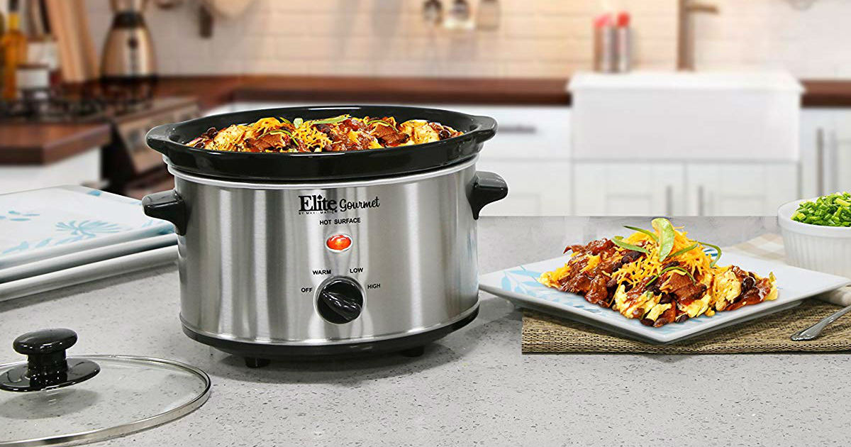 Elite Gourmet Slow Cooker ONLY $15.47 (Reg. $31)