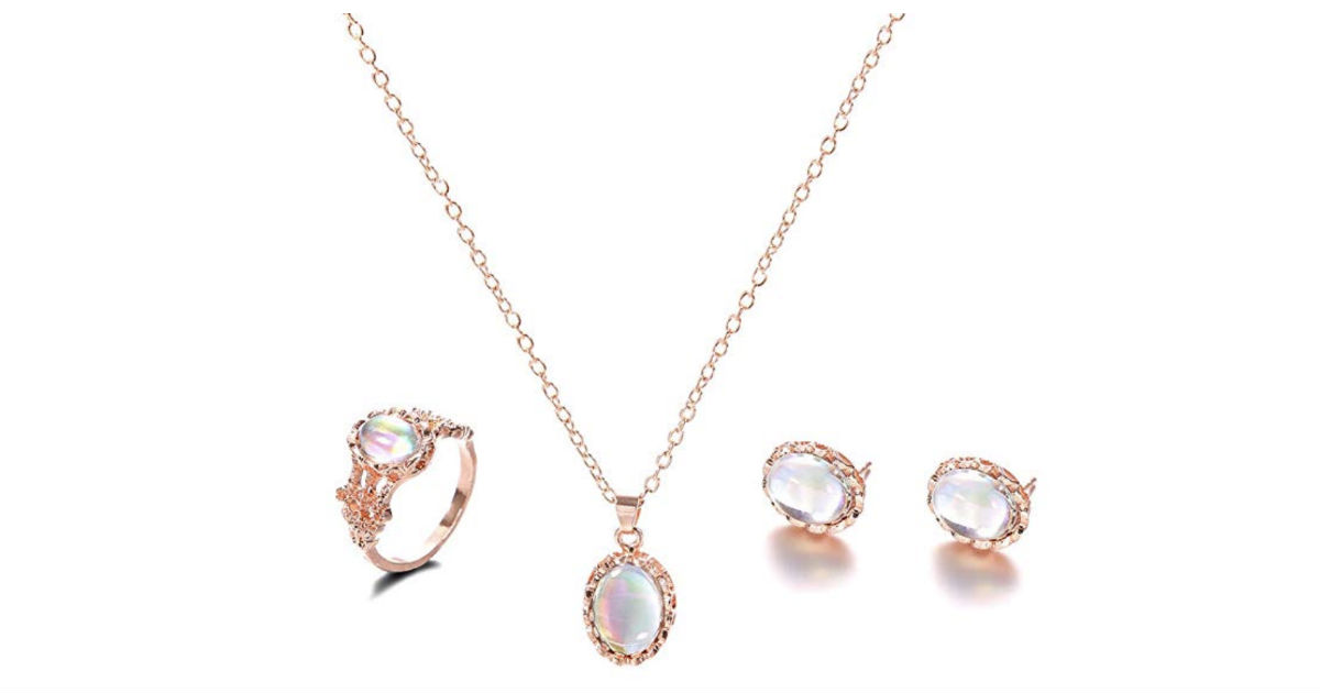 Beautiful Dazzling Gem Jewelry Set ONLY $1.99 Shipped