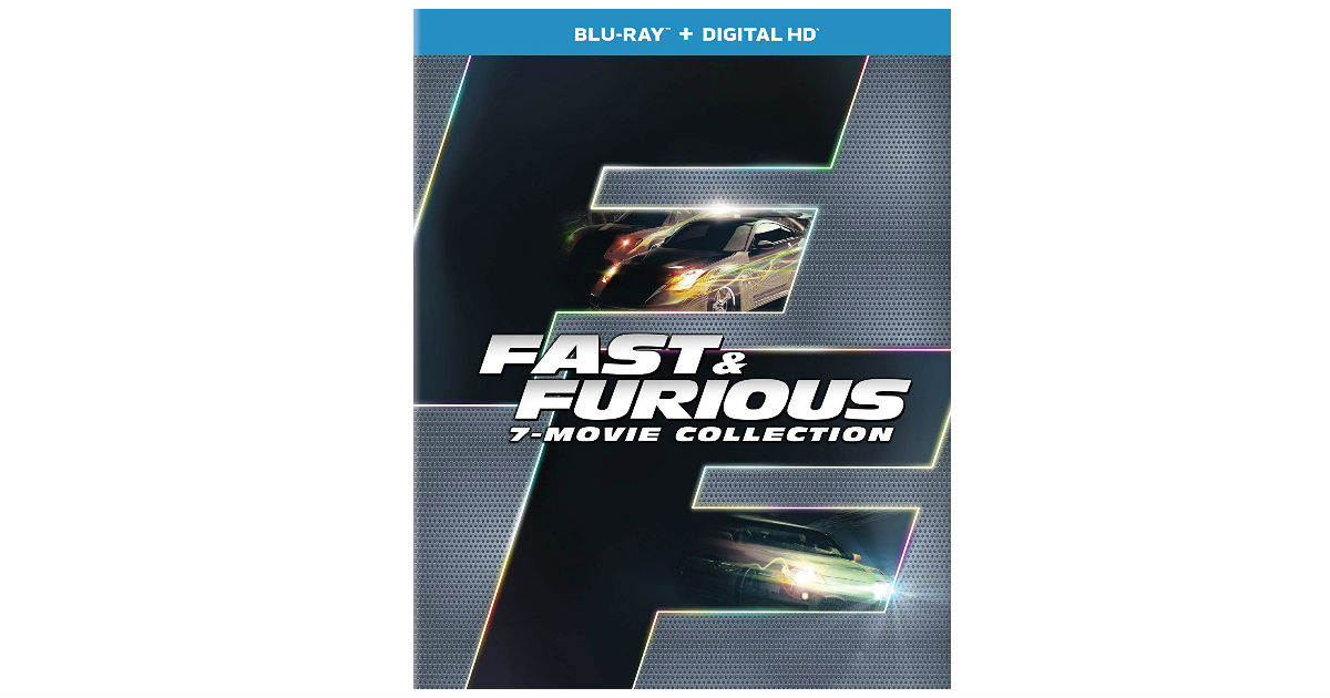 Fast & Furious 7-Movie Collection ONLY $16.16 (Reg. $30)
