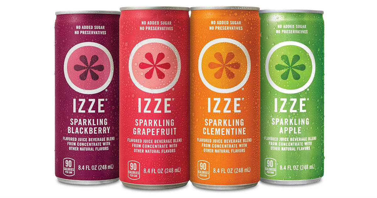 Izze Sparkling Juice 24-Pack ONLY $9.14 on Amazon