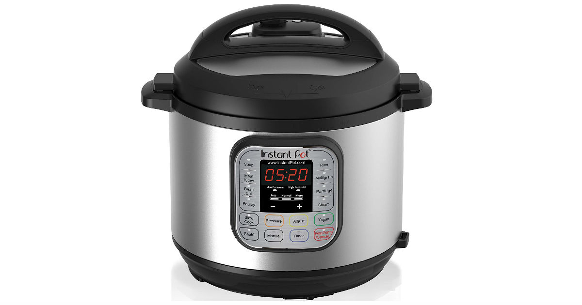 Instant Pot Duo 6-Quart 7-in-1 ONLY $49.99 (Reg. $100)