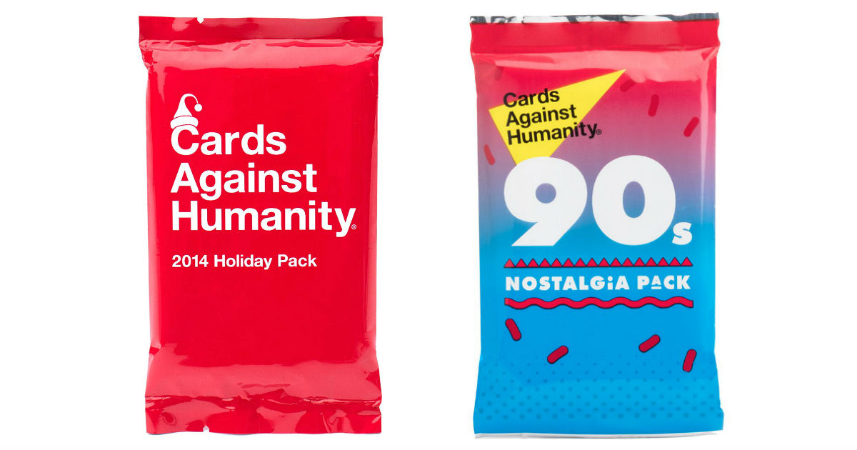 50% Off Cards Against Humanity Expansion Packs