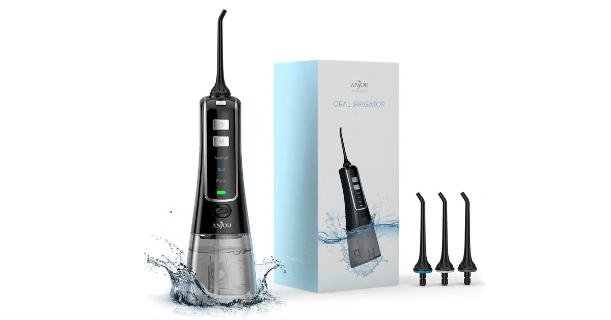 Anjou Water Dental Flosser ONLY $22.99 on Amazon