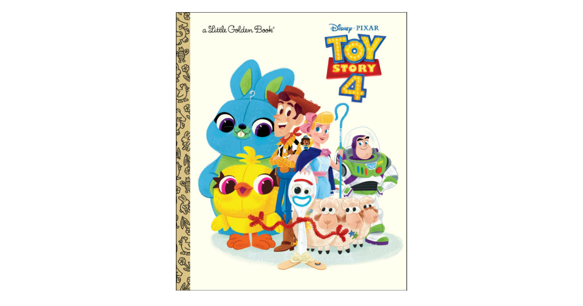 Toy Story 4 Little Golden Book ONLY $2.99 on Amazon