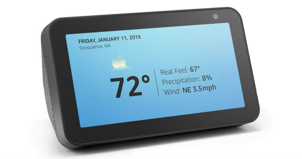 Echo Show 5 - Smart display with Alexa ONLY $49.99 (Reg $100)