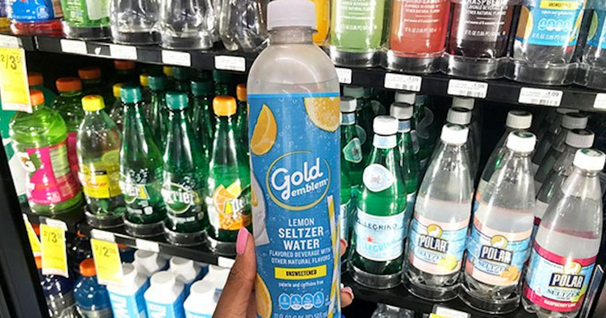 Free Gold Emblem Unsweetened Sparkling Water at CVS Free Product Samples