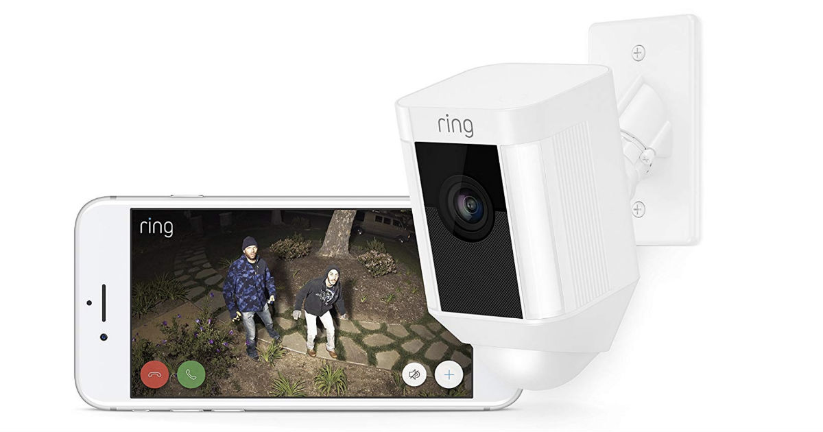 Ring Spotlight Cam Mount HD Security Camera ONLY $169 (Reg $249)