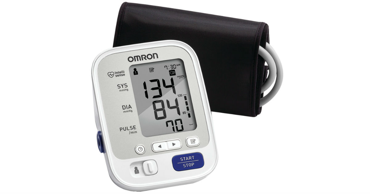 Omron Upper Arm Blood Pressure Monitor ONLY $24.99 (Reg $35)