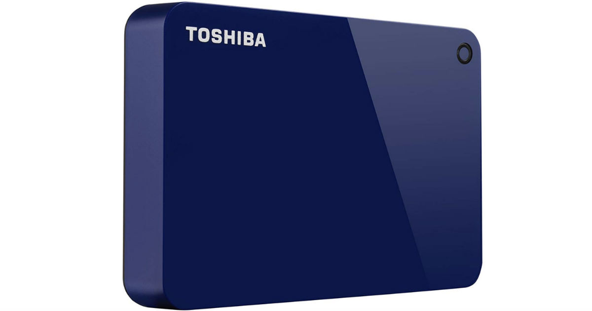 Toshiba 4TB Portable External Hard Drive ONLY $76.99 (Reg $115)