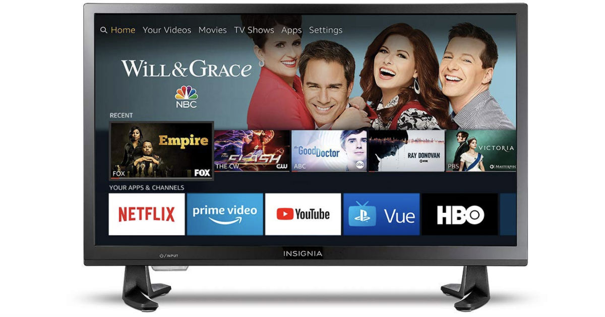 Insignia 24-inch HD Smart LED TV- Fire TV Edition ONLY $79.99