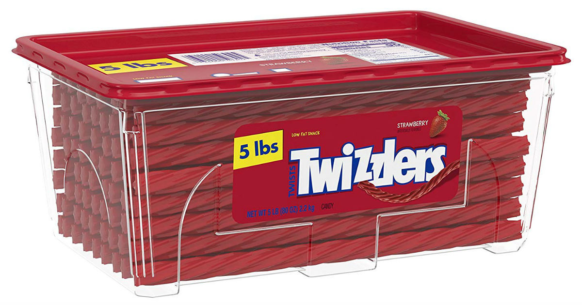 Twizzlers Licorice Candy 5-Pounds ONLY $7.19 Shipped