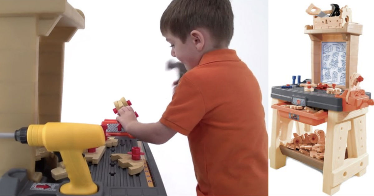 Step2 Real Projects Toy Workshop With Tools ONLY $34.99 Shipped
