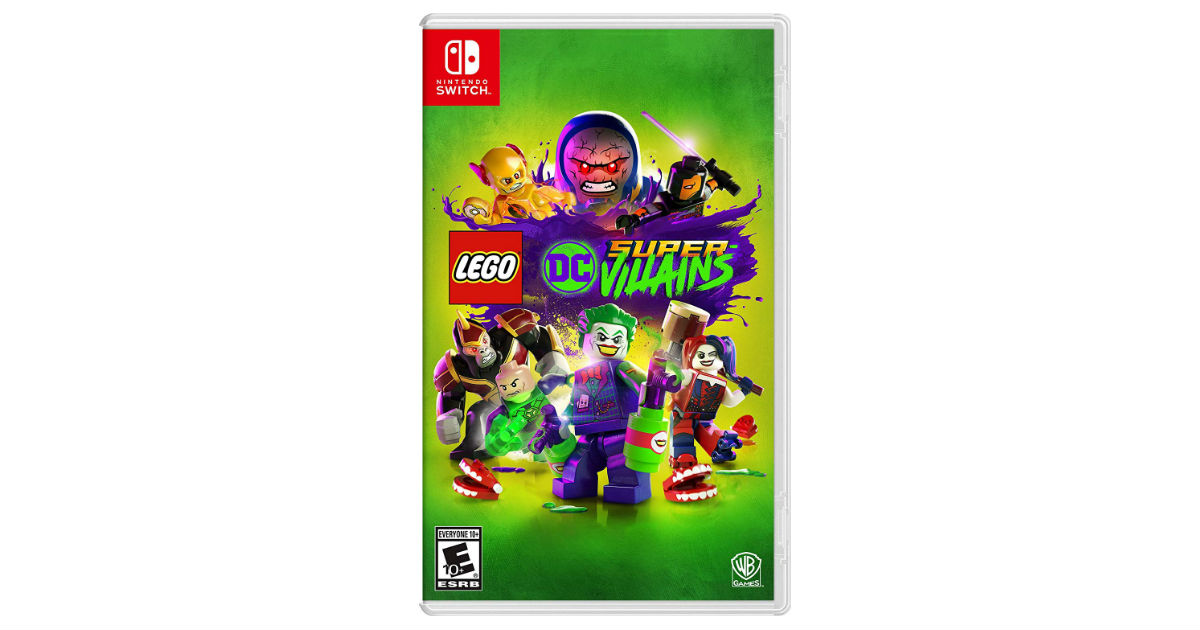 LEGO DC Super-Villains Nintendo Switch ONLY $19.99 (Reg. $50)