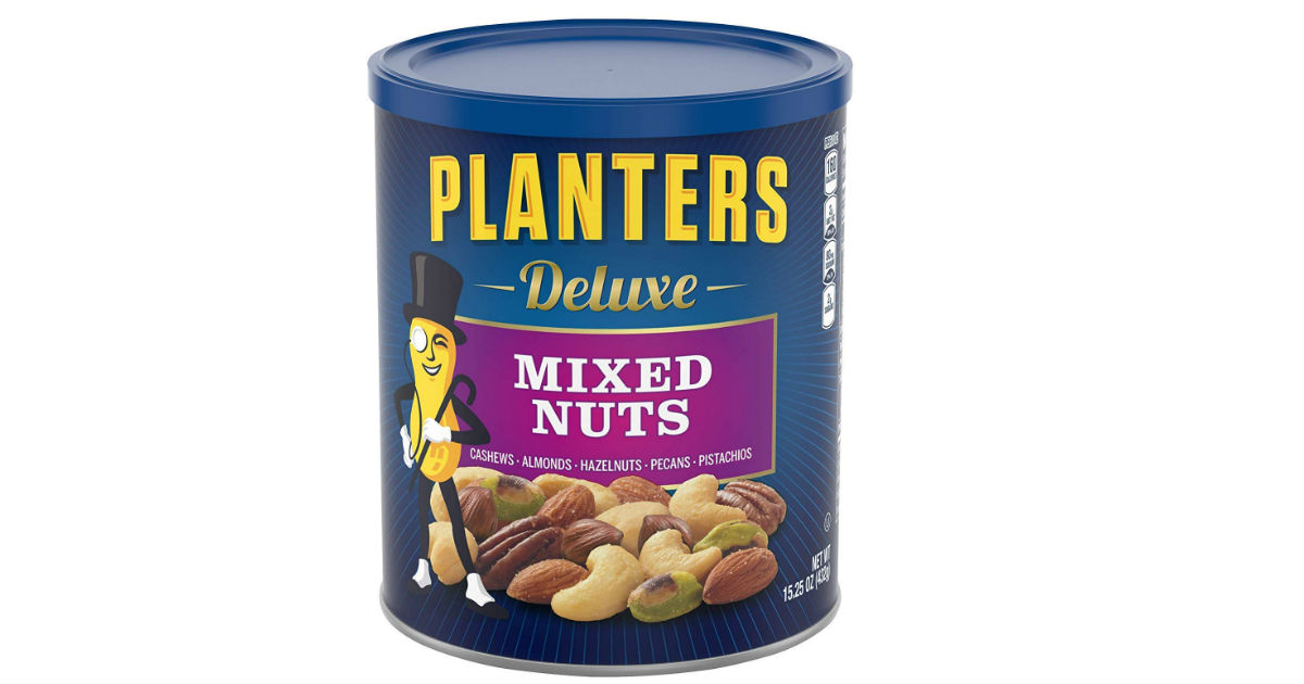 Planters Deluxe Mixed Nuts ONLY $5.11 (Reg. $9.44)