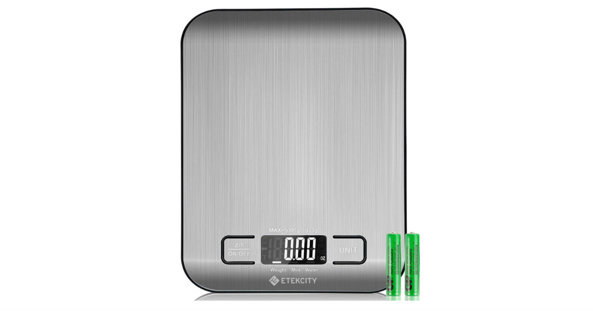 Etekcity Food Digital Kitchen Scale ONLY $9.59 (Reg. $19)