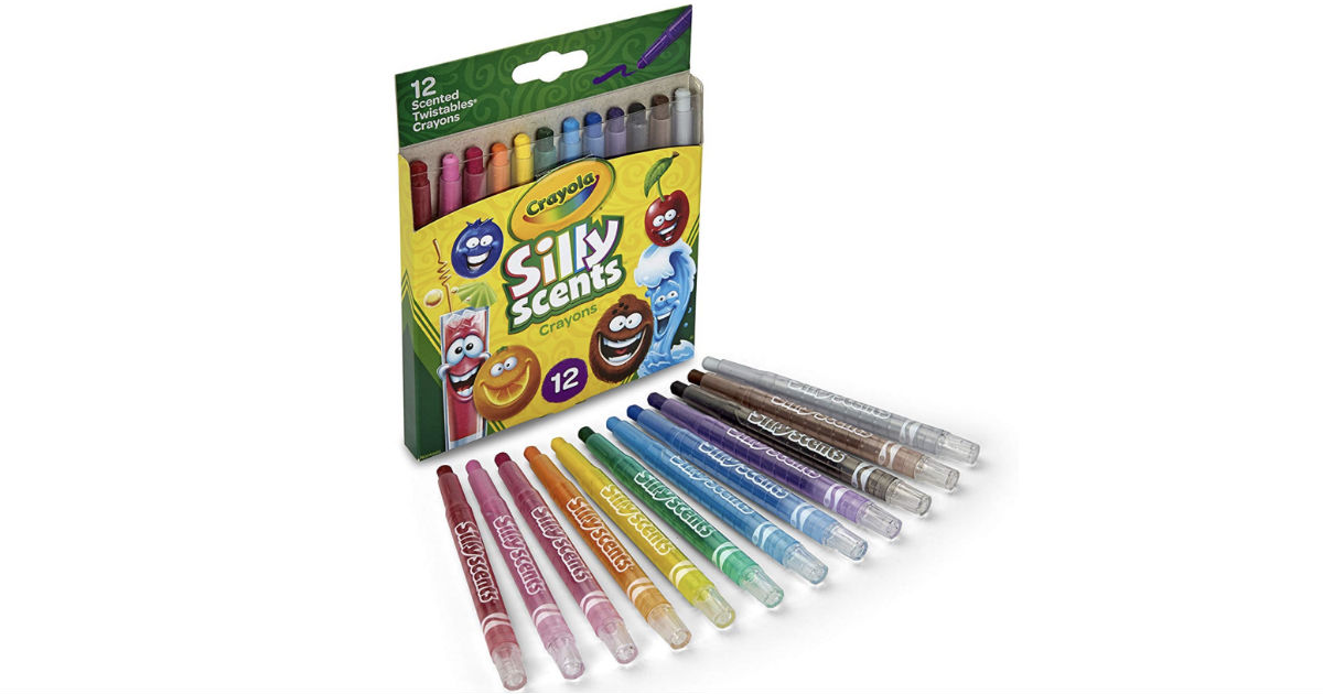 Crayola Silly Scents Twistable Crayons 12-ct ONLY $1.55