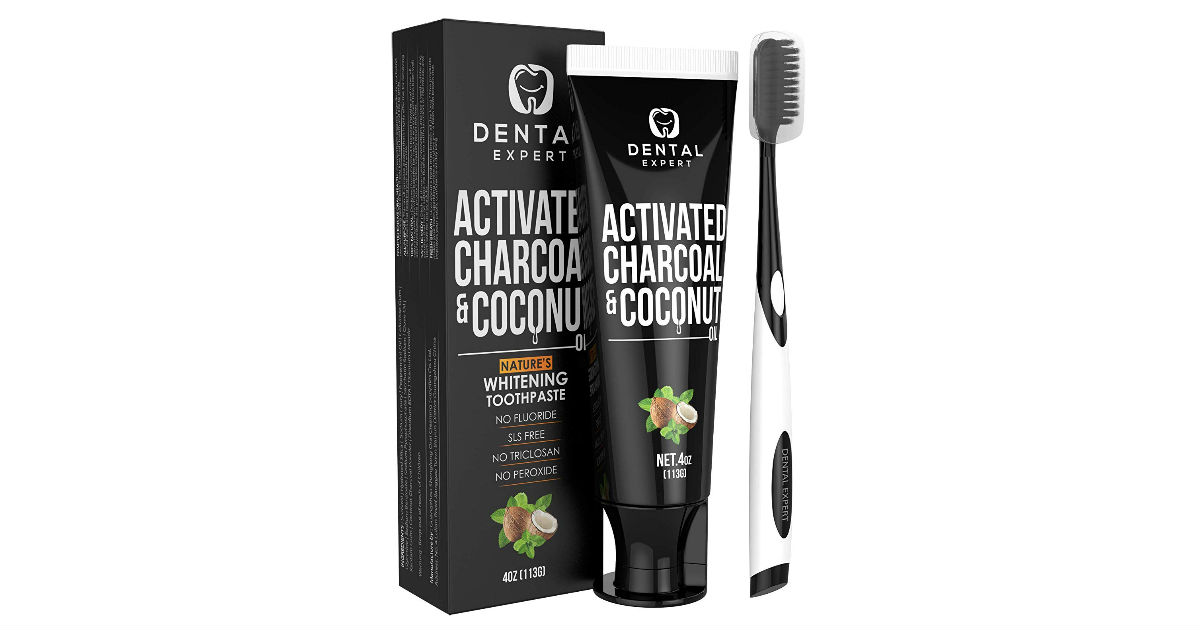 Activated Charcoal Toothpaste ONLY $7.88 (Reg. $20)