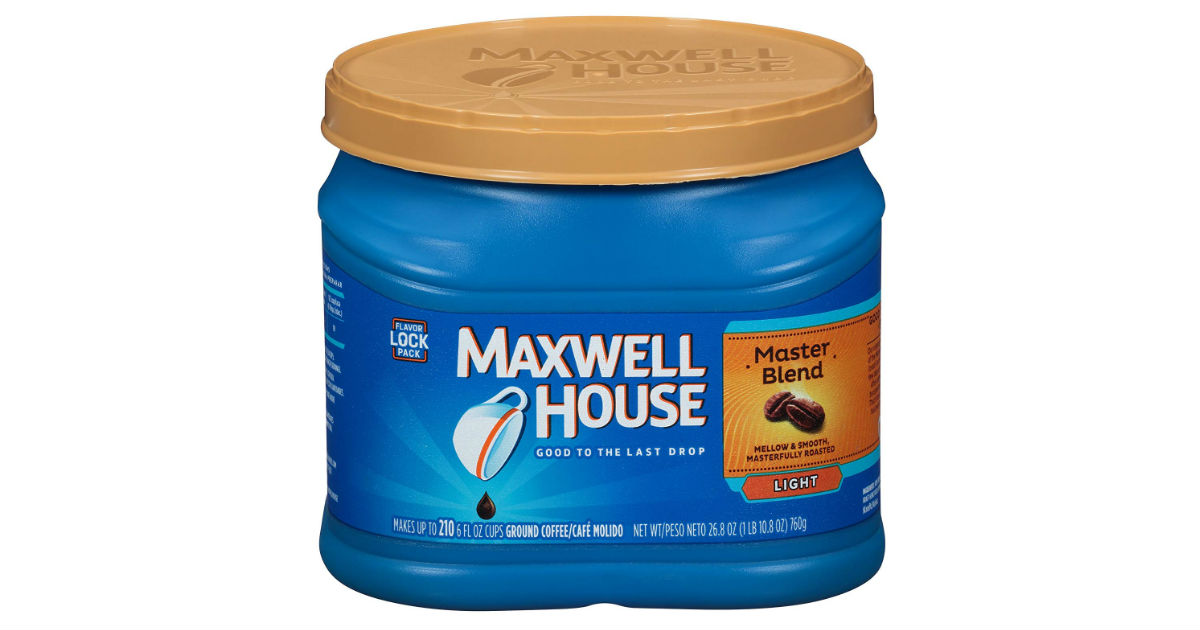 Maxwell House Ground Coffee ONLY $4.15 (Reg $7)