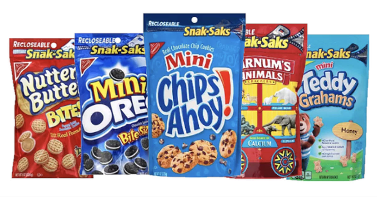 Nabisco Cookie Snak-Saks 50% Off (Reg $2.20) at Target