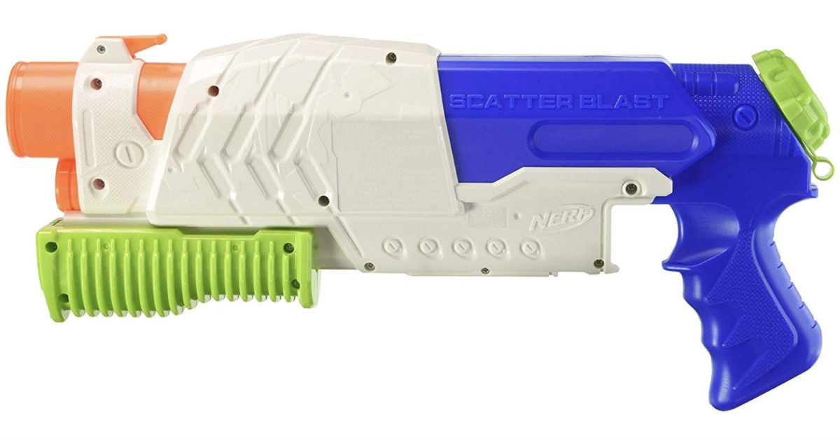 Nerf Super Soaker Scatterblast Blaster ONLY $6.99 (Reg $15)