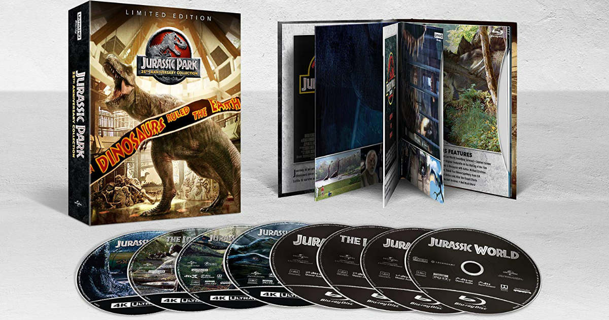 Save 60% on Jurassic Park 25th Anniversary Collection 4K