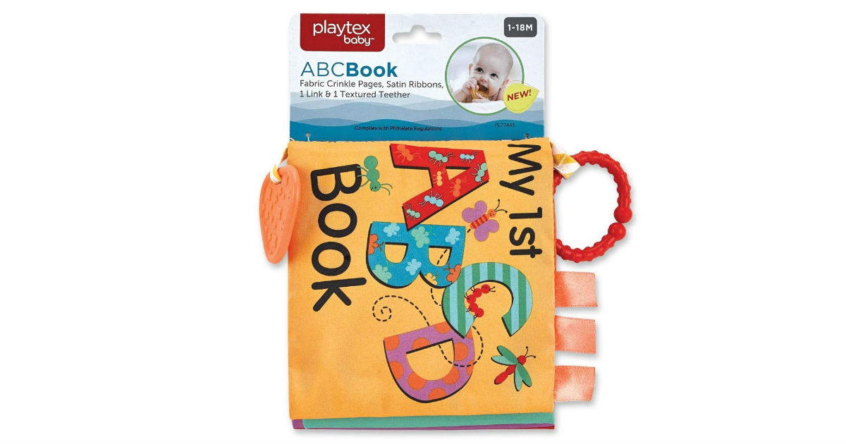 Playtex Baby ABC Book ONLY $5.98 (Reg. $19)