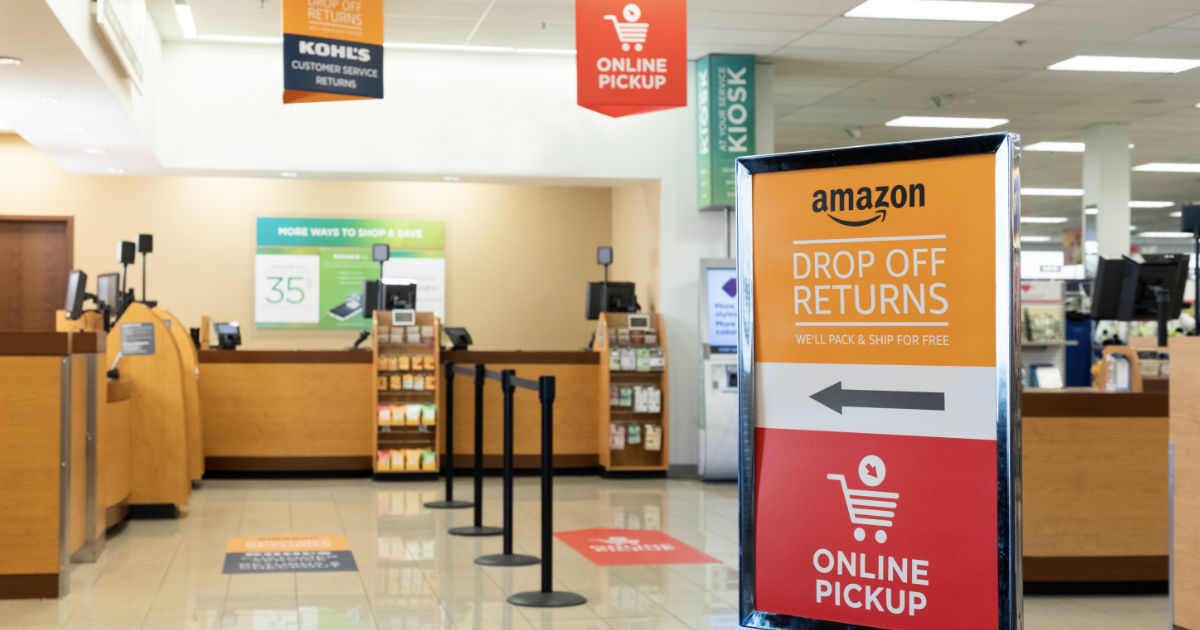 Now Accepting Amazon Returns for FREE at Kohl's