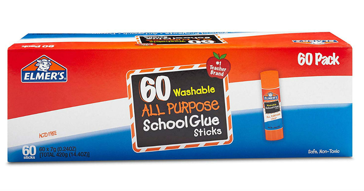 Elmer's Glue Sticks ONLY $0.24 Each on Amazon