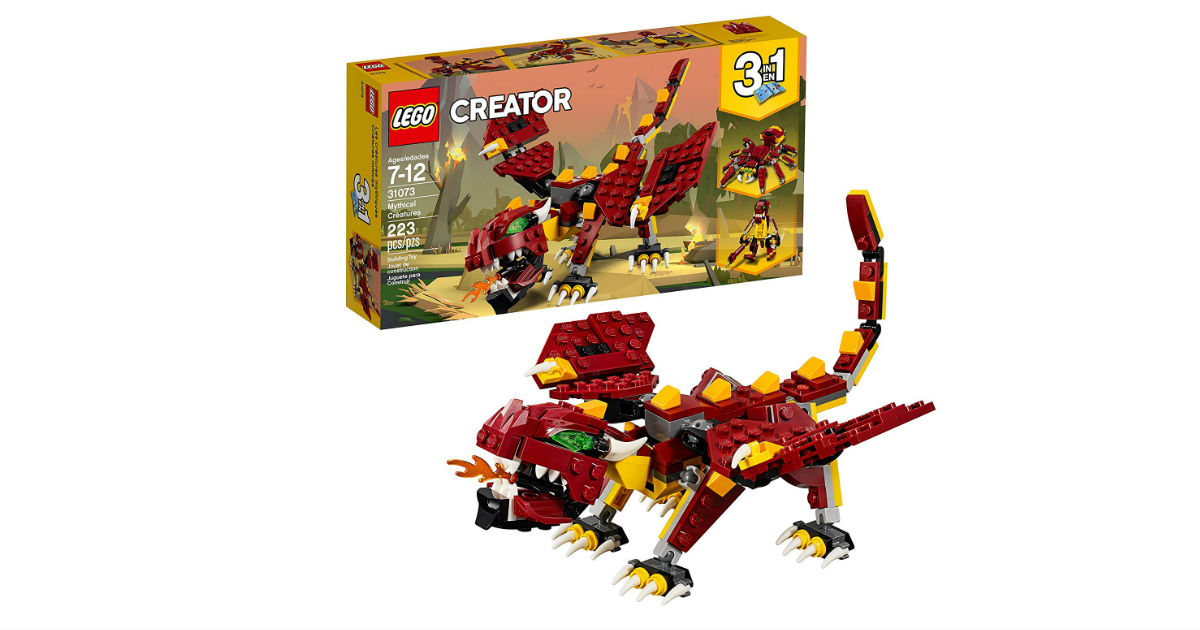 LEGO Creator 3in1 Mythical Creatures ONLY $9.99 on Amazon