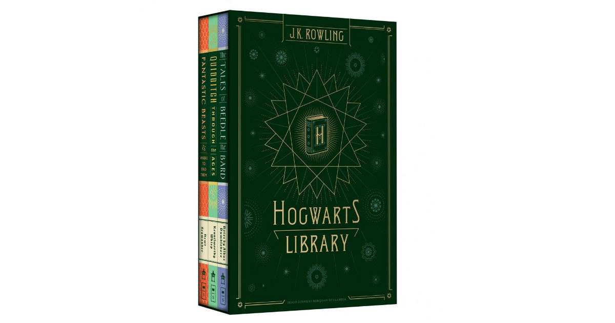 Hogwarts Library Hardcover ONLY $18.32 (Reg. $39)