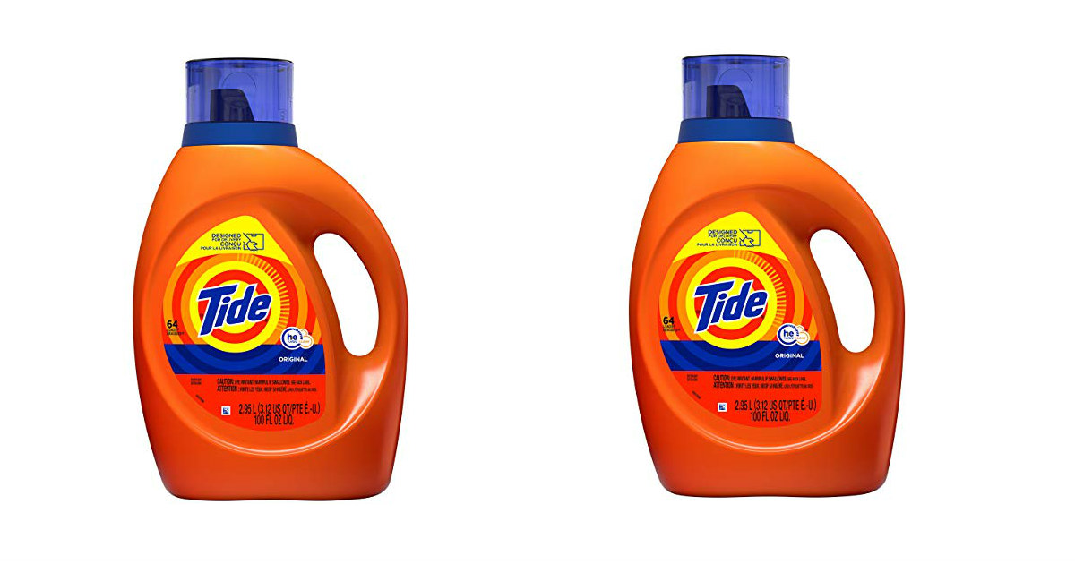 Tide Liquid Laundry Detergent 100-oz ONLY $8.97 (Reg $15)
