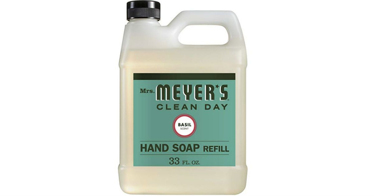 Mrs. Meyer’s Liquid Hand Soap Refill 33-oz ONLY $4.65 Shipped