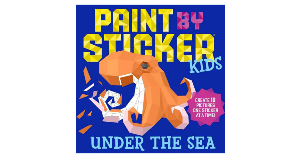 Paint by Sticker Book ONLY $6.36 (Reg. $10)