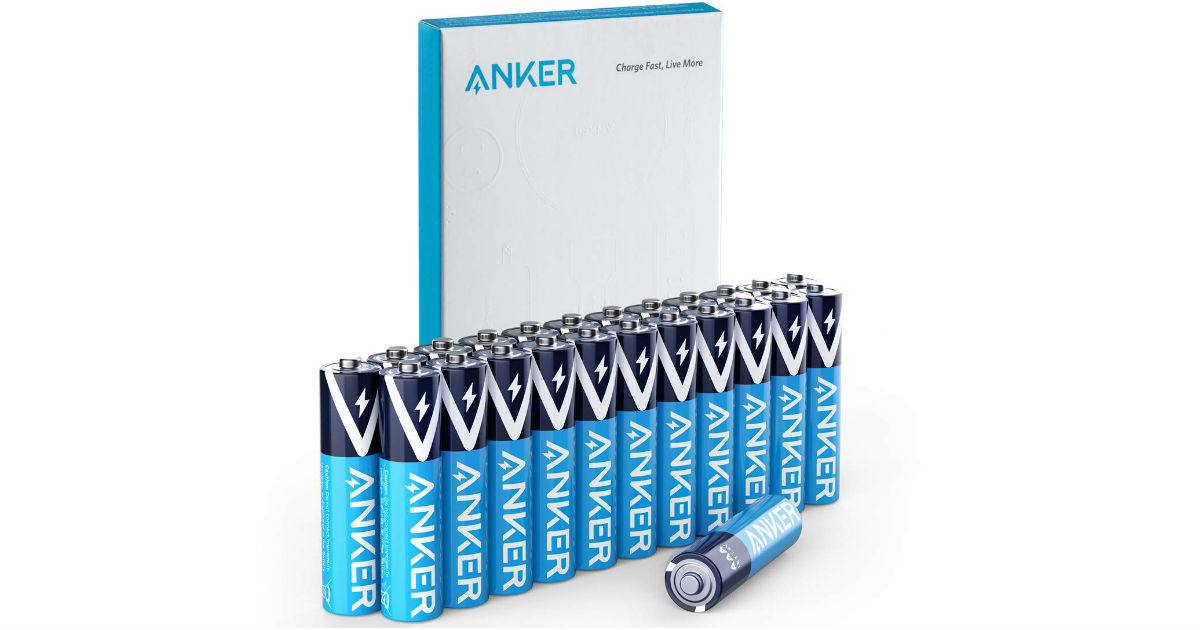 Anker Alkaline AAA Batteries AAA ONLY $8.70 Shipped