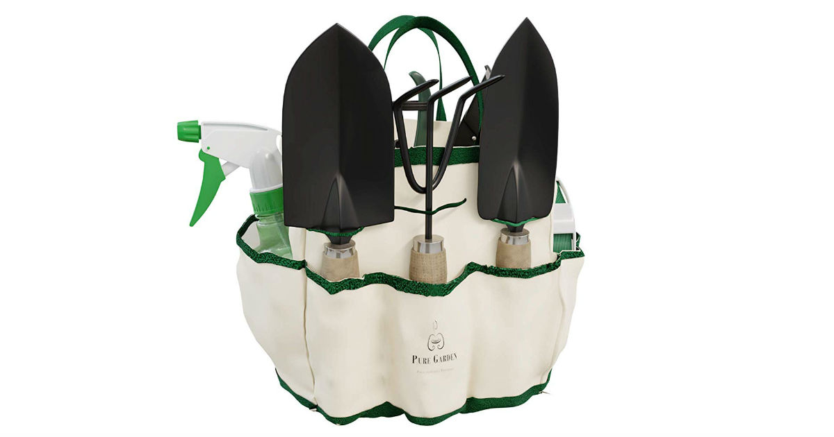 Pure Garden 8-Piece Garden Tool Set ONLY $12.73 (Reg. $25)