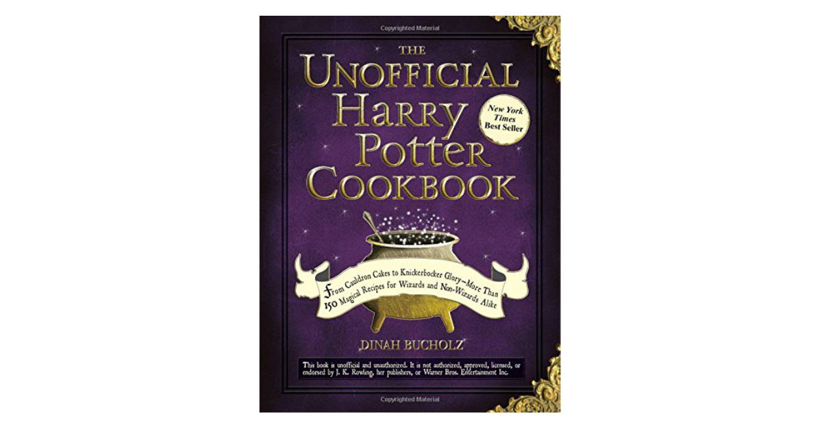 The Unofficial Harry Potter Cookbook ONLY $9.45 (Reg. $20)