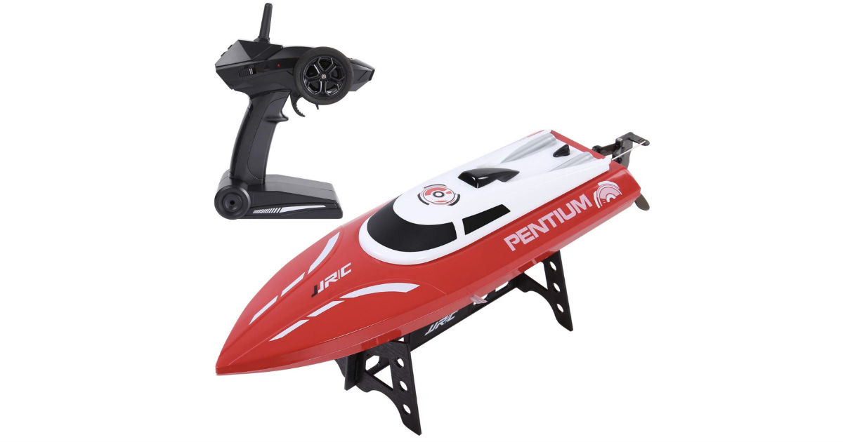 Sgile Remote Control Waterproof Race Boat ONLY $30.93 Shipped