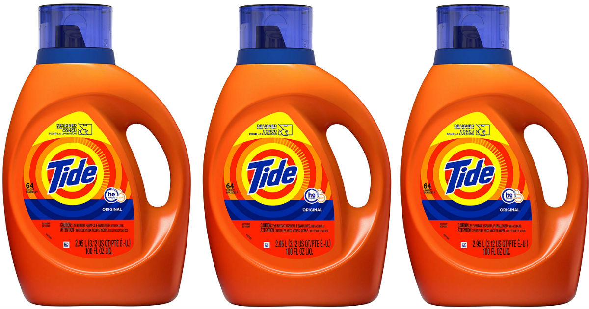 Tide Laundry Detergent 100-oz ONLY $8.67 Shipped (Reg $15)