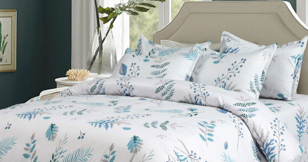 King Size Duvet Cover Set ONLY $22.89 (Reg. $70)