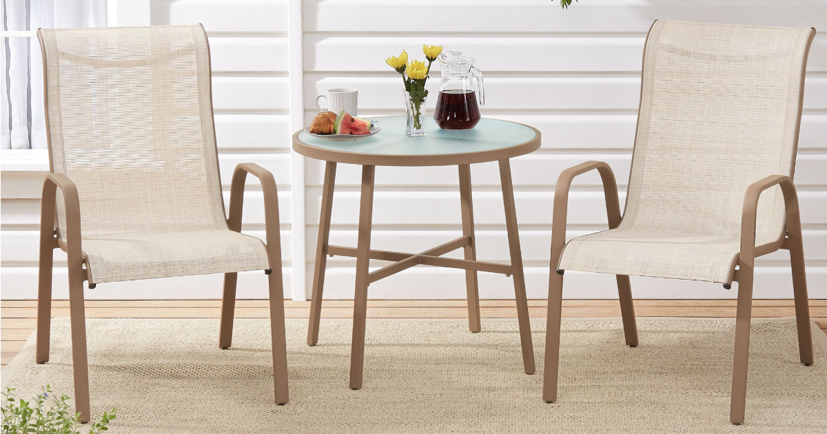 Mainstays Mirabell Patio Bistro Set 3-Pc ONLY $56.31 (Reg $149)