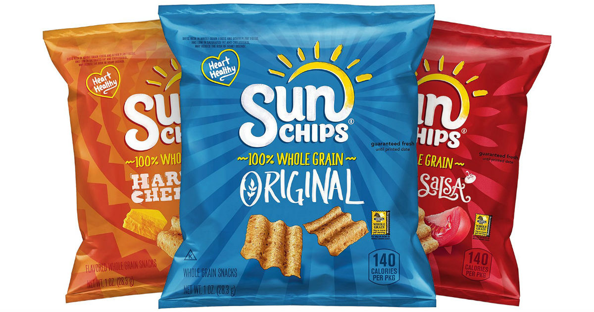Sunchips Multigrain Chips 40-ct Variety Pack ONLY $11.52 Shipped