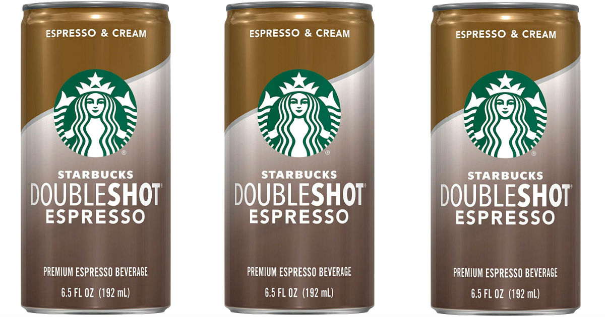 Starbucks Doubleshot Espresso & Cream 12-Pk ONLY $12.14 Shipped