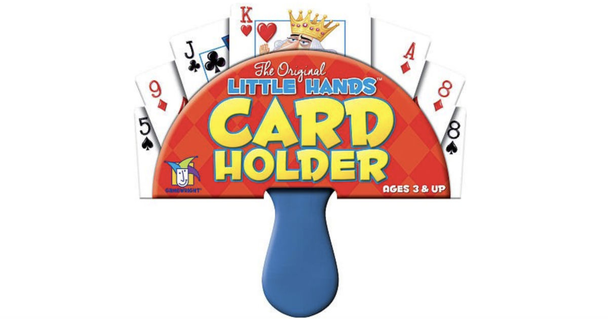 Gamewright Little Hands Playing Card Holder ONLY $3.53 (Reg $7)