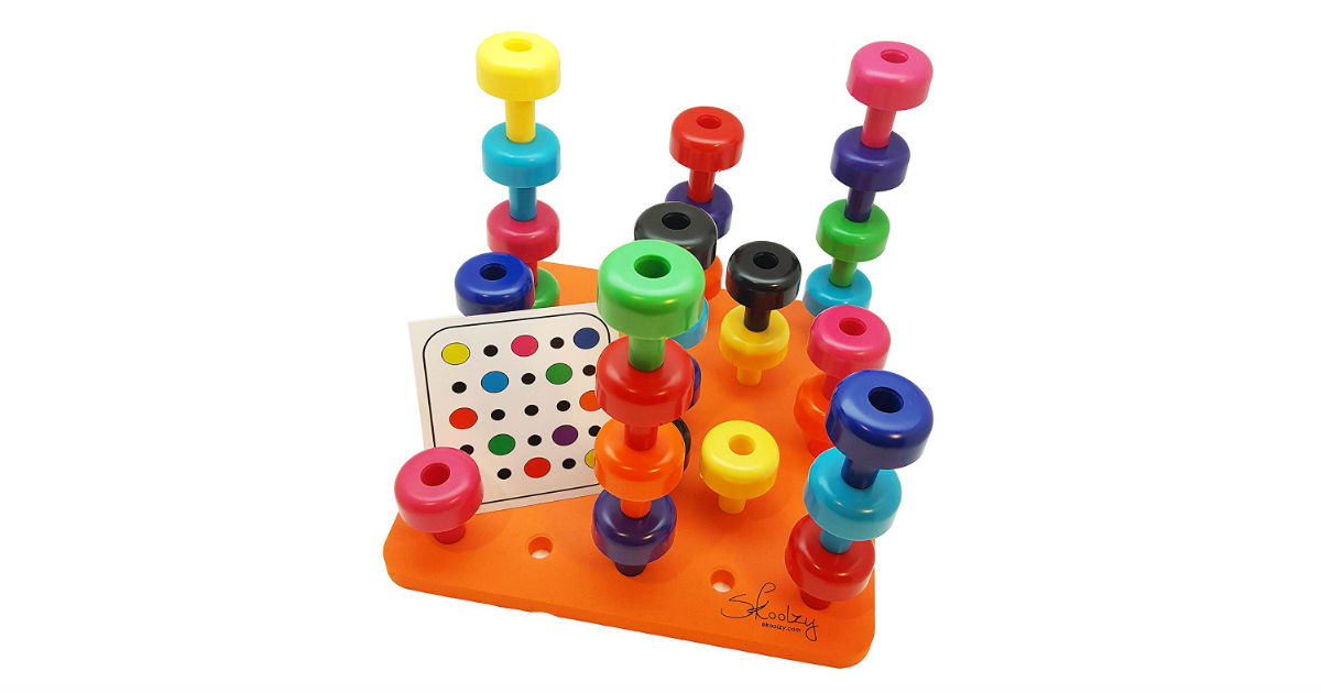 Skoolzy Peg Board Toy ONLY $12.97 (Reg. $30)
