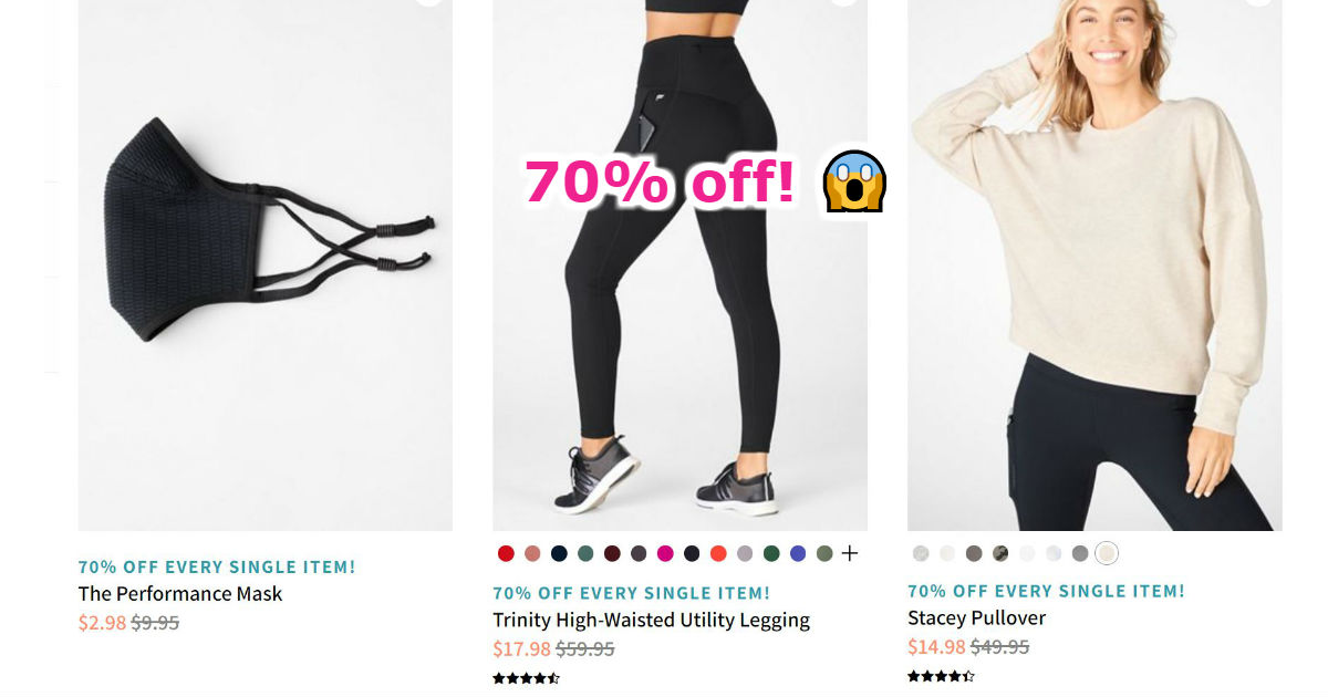 Fabletics has 70% Off Everythi...